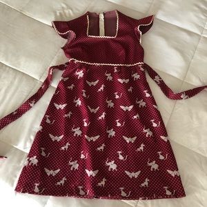 Vintage animal print dress